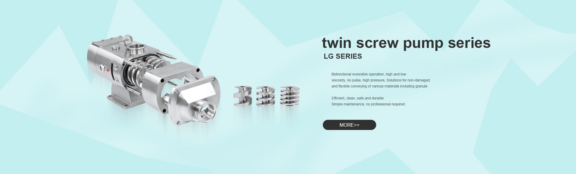 Serie de bombas de doble tornillo